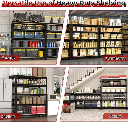 5-Shelf Heavy Duty Shelving - Image 7