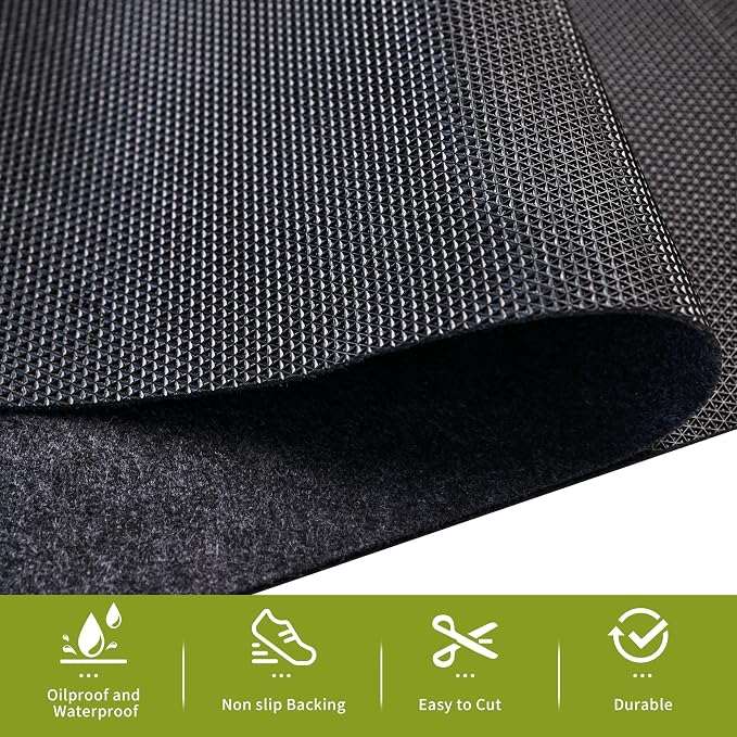 Oil Spill Mat - 96" x 48" Absorbent Oil Garage Floor Mat - Image 4
