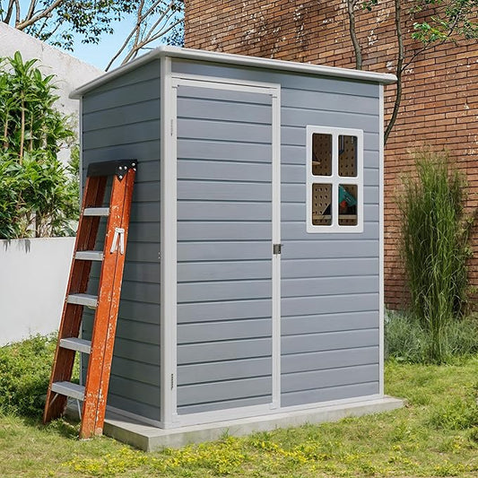 Gizoon 5x3 FT Outdoor Storage Shed by Gizoon