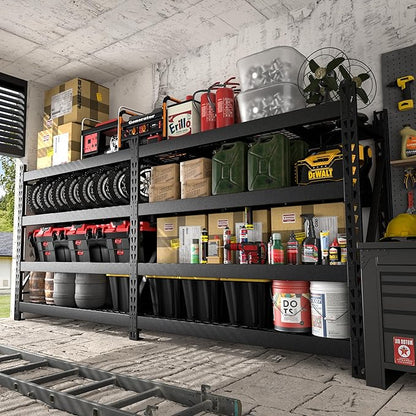 MUPATER 68.11” W × 23.62” D × 59.84” H Garage Shelving, 9000 LBS Heavy Duty - Image 2