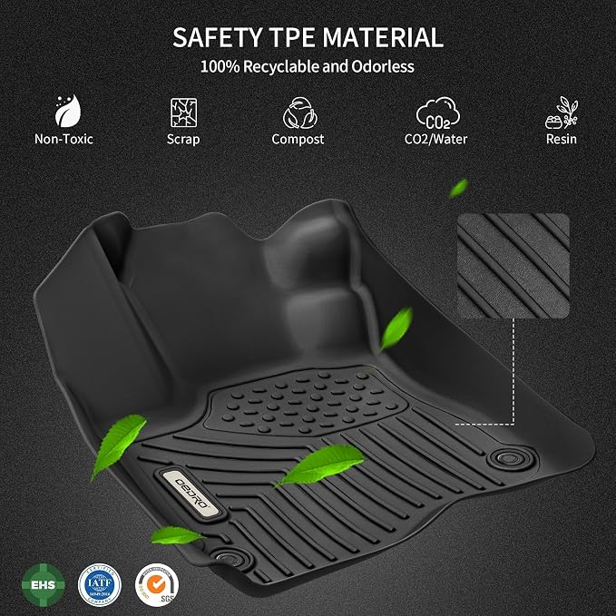 OEDRO Floor Mats Fit for Toyota 4Runner 2024-2013 / Lexus GX460 2014-2023 - Image 5