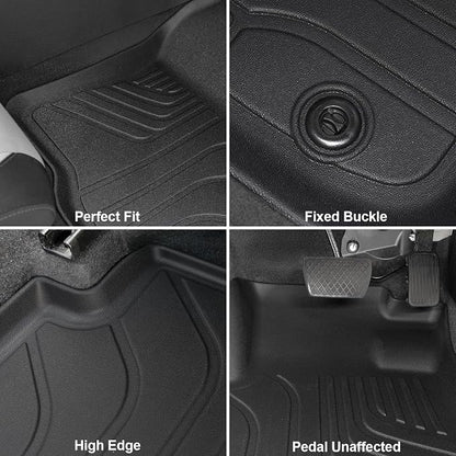 Floor Mats Set for Honda CRV 2026 2025 2024 2023 Accessories, Full Coverage All - Image 5