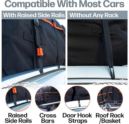 RoofPax Car Rooftop Cargo Carrier Bag Waterproof Storage - Image 2