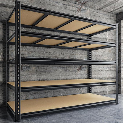 59.8" W Garage Shelving 72" H Storage Shelves 2750LBS Metal Shelving Heavy Duty - Image 8
