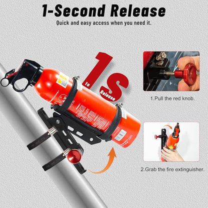 Car Fire Extinguisher Mount Holder - Image 2