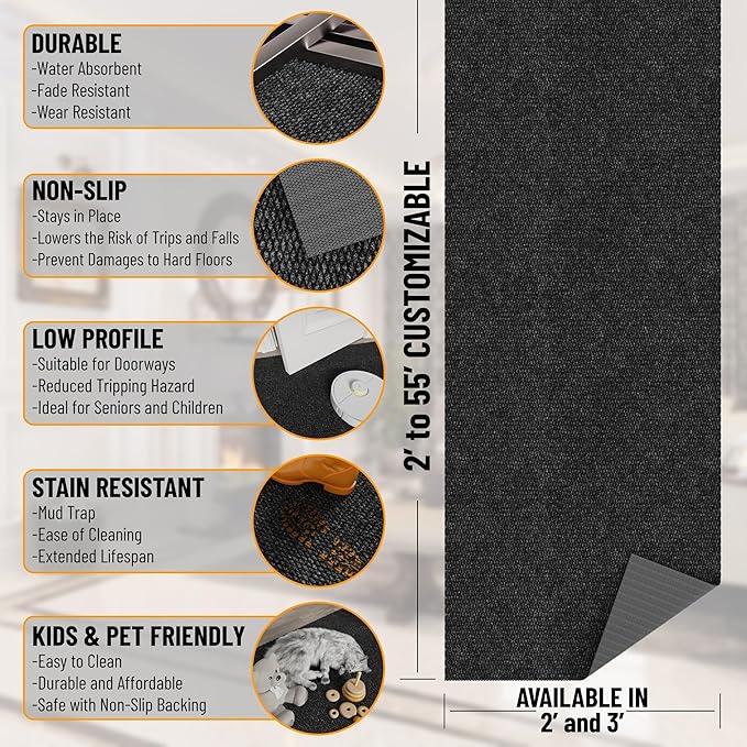 Ottomanson 2'7" x 24' Hallway Runner - Image 3