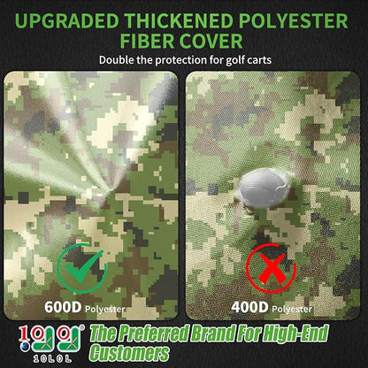 10L0L Heavy Duty Golf Cart Cover - Image 2