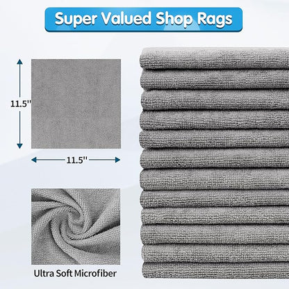 FIXSMITH Shop Towels, Microfiber Towels - Image 2