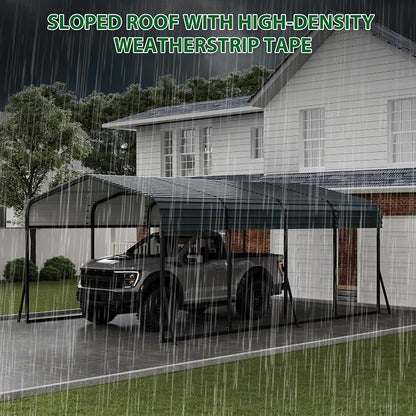 12' x 20' x 8.5' Heavy Duty Metal Carport - Image 5