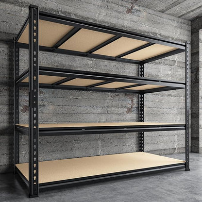 55" W Storage Shelves, 2040LBS Garage Shelving Heavy Duty, 4-Tier Heavy Duty - Image 8