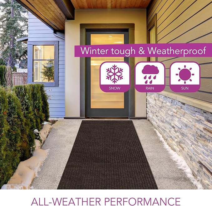 iCustomRug Spartan Weather Warrior Duty Indoor/Outdoor Utility Ribbed in 3ft - Image 7