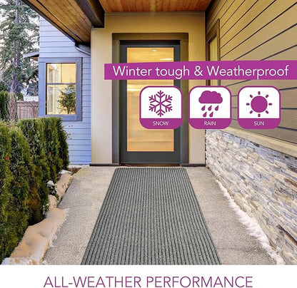 iCustomRug Spartan Weather Warrior Duty Indoor/Outdoor Utility Ribbed in 3ft - Image 6
