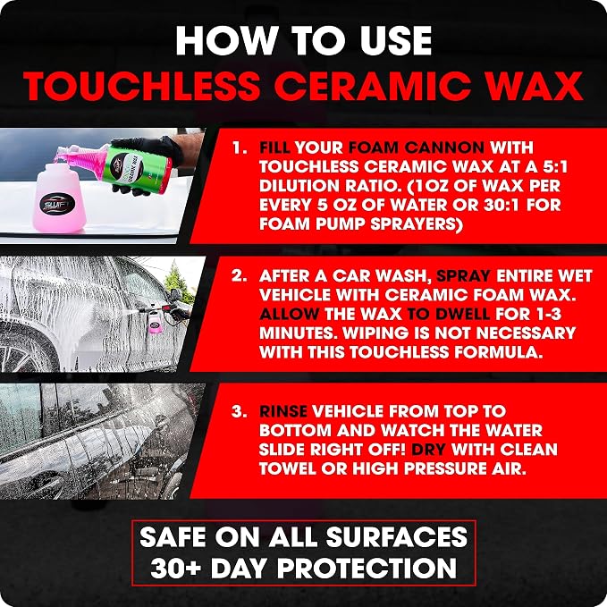 Swift Touchless Ceramic Foamable Wax – Spray On/Rinse Off - Image 5