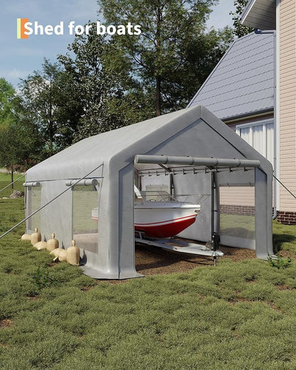 12x20 Ft Carport, Car Port - Image 5