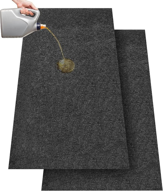 2 Pcs 36 x 60 Inch Oil Spill Mat by Datanly