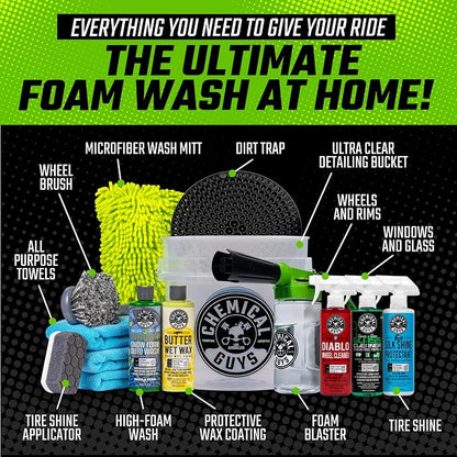 Chemical Guys HOL126 14-Piece Arsenal Builder Car Wash Kit - Image 2