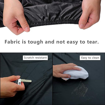 MORNYRAY Waterproof Car Cover All Weather Snowproof UV Protection Windproof - Image 5