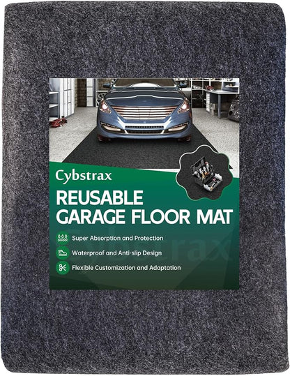 Oil Spill Mat - 96" x 48" Absorbent Oil Garage Floor Mat by Unknown