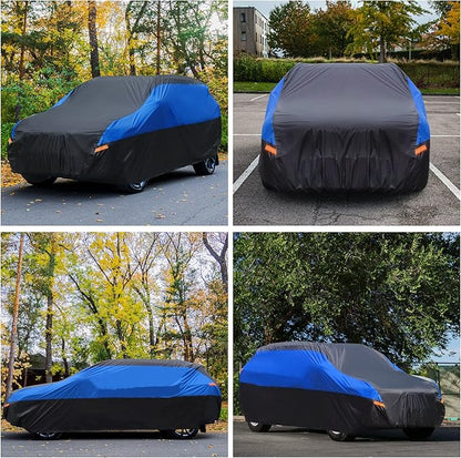SUV Car Cover Waterproof All Weather, Cover Full Exterior Cover Windproof - Image 4