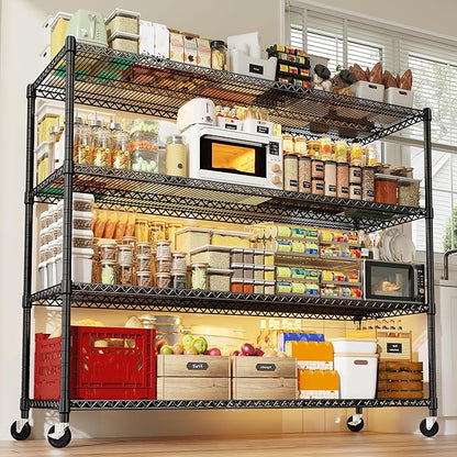 REIBII 60''W Storage Shelves 2399LBS Garage Shelving Heavy Duty - Image 5