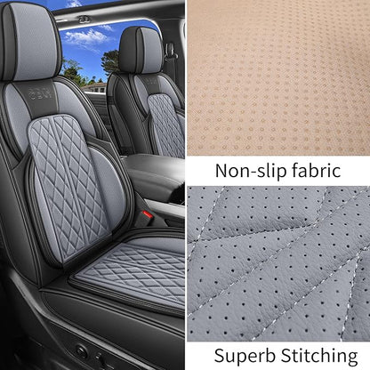 Car Seat Cover Custom Fit for Dodge Ram 1500 2500 3500 2002-2024 Faux Leather - Image 4