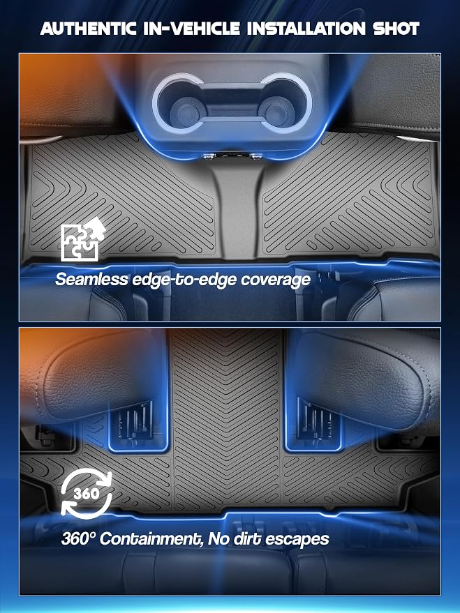 Car Floor Mats for Chevrolet Chevy Traverse 2018-2024 2025 Accessories - Image 6