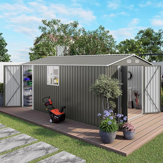 10X14 FT Outdoor Storage Shed by Unknown