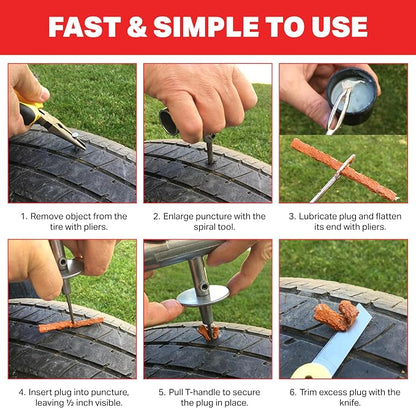 Boulder Tools | Heavy Duty Tire Repair Kit - Image 5
