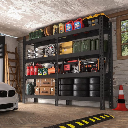 MUPATER 4-Tier Garage Shelving, 9000 LBS Heavy Duty Metal Storage Shelves - Image 2
