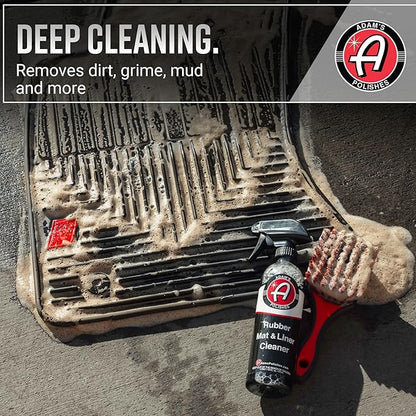 Adam's Polishes Rubber Mat & Liner Cleaner 16oz Protectant & Rubber Floor Mat - Image 4