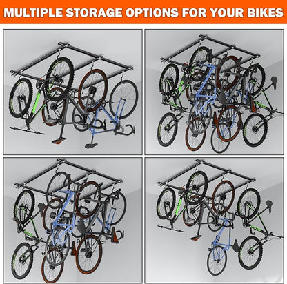 Ultrawall Ceiling Bike Rack for Garage, Indoor Bike Hanger - Image 6