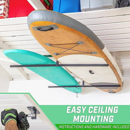 GoSports Kayak Rack for Garage Ceiling Mount - Image 6