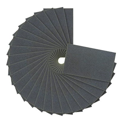 Dura-Gold Premium 120 Grit Wet or Dry Sandpaper Sheets, 5-1/2" x 9", Box of 15 - Image 2