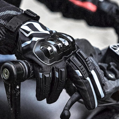Motorcycle Gloves, Waterproof, Touch Screen, Men's Winter Gloves, Snowmobile - Image 6